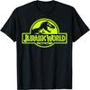 Jurassic World Neon Green Classic Logo T-Shirt