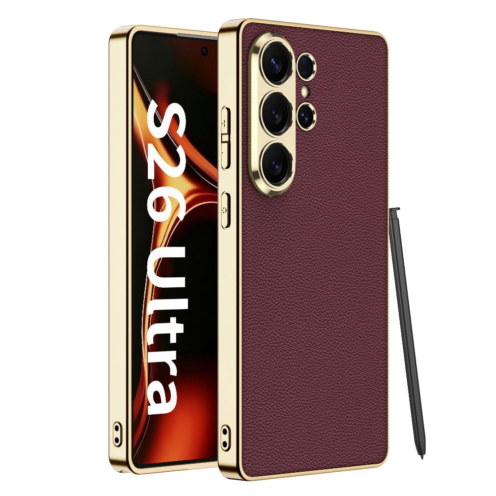 Samsung S25 Ultra Гальванизированный Премиальный Защитный Чехол для Телефона