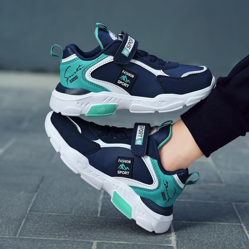 Летняя детская модная спортивная обувь для бега для мальчиков, дышащая уличная обувь для отдыха, легкие кроссовки