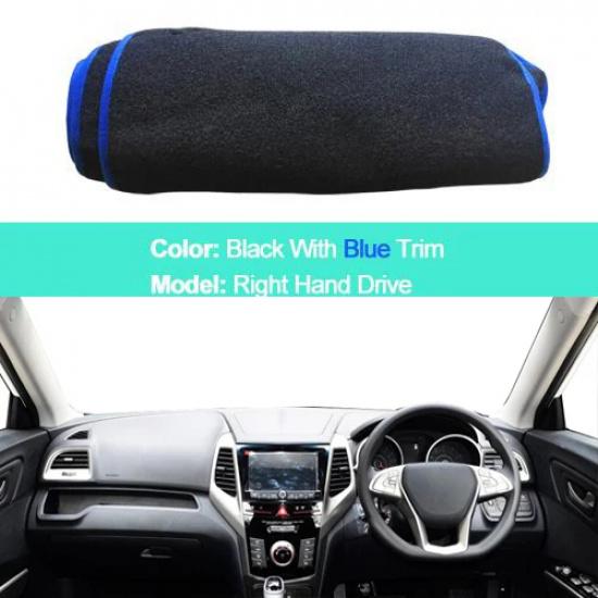 Car Dashboard Cover Carpet Cape Dash Mat For Ssangyong Tivoli 2015 - LHD RHD 2 Layers Sun Shade DashMat Pad 2016 2017 2018