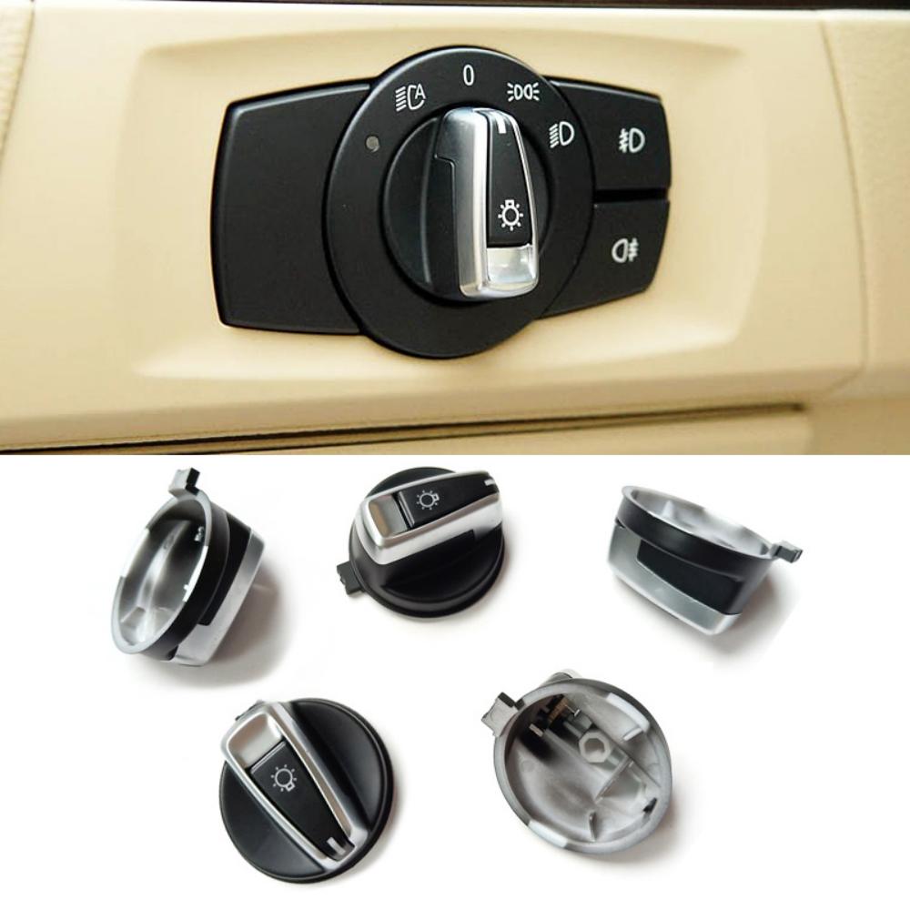 Кнопка фар автомобиля, ручка фары, поворотный переключатель фар для BMW 1 3 X1 серии E84 E87 E88 E82 E90 E91 E92 E93