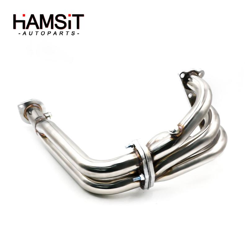 Выпускной коллектор Hamsit для Honda Civic CR-X Del Sol 88-00 с двигателем серии D SOHC, нержавеющая сталь