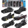 6PCS/Sset Batmobile Alloy Car Model Toy Vehicle Combination Children's Car Toy Set