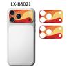 2PCS Anti Scratch Lens Color Skin Sticker Lens Protective Film for iP 17 Pro Max 17Pro Mobile Phone