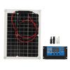 Solar Panel Kit 15W DC 12V 24V 50A IP67 Proof High Efficiency Solar Panel And Solar Charger Controller for RV