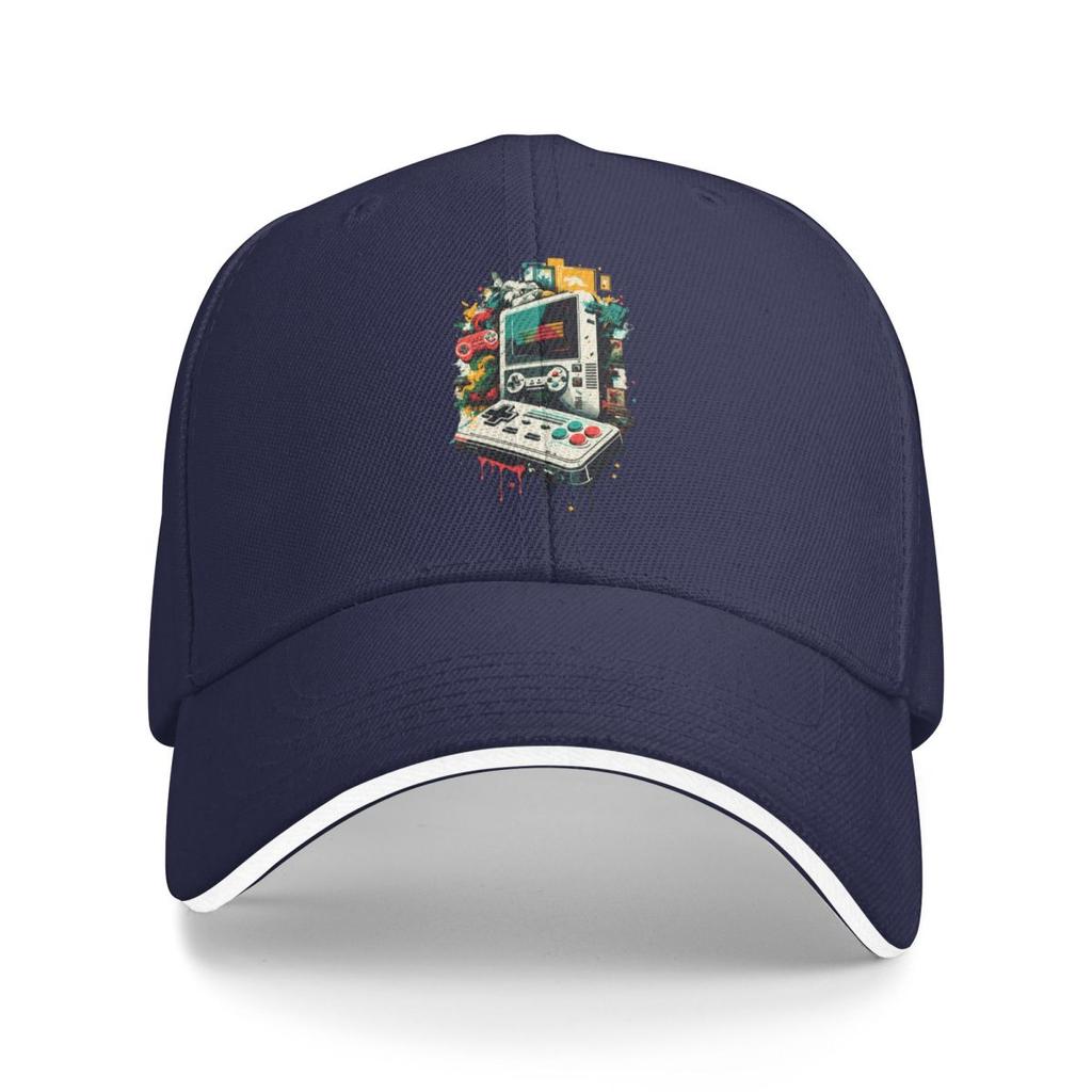 Baseball Caps Game Console Graffiti Awesome Graphic FeUnisex Unisex Casual Spring Caps