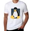 Tux Vector Tshirt Outdoor Sports Lightweight Tee
