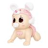 Baby Electric Crawling Doll Toy with Music Light USB Rechargeable Infant Toddler Boys Girls Interactive Walking Crawling Learning Doll Toy
