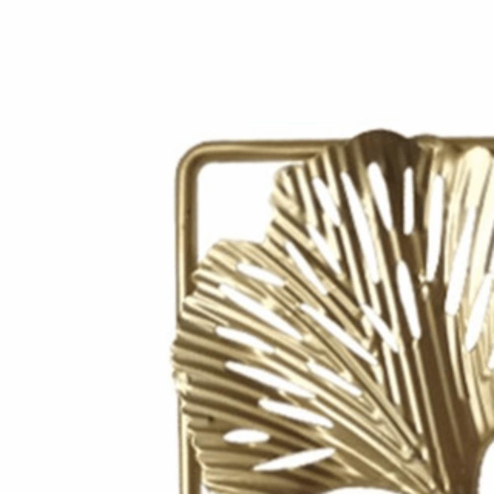 Gold Color Metal Wall Art Decor 7.9in Home Decor Wall Art Silhouette Wall Art For Living Room