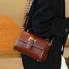New Handbag Retro Fashionable Versatile One-shoulder Crossbody Bag Small Square Bag