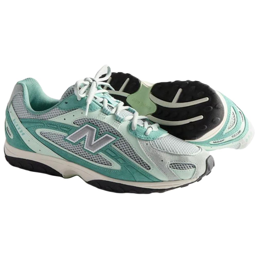 Kith x New Balance 204L Bluebell Унисекс Кроссовки Зеленый Васаби Cleary-Aqua U204LKTA