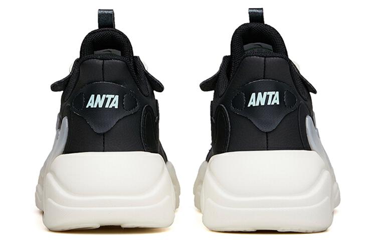 Women's Sneakers Anta Chao Bai 2.0 Cushioning Slip Resistant Coverage Low top Chunky Sneakers Women's Black