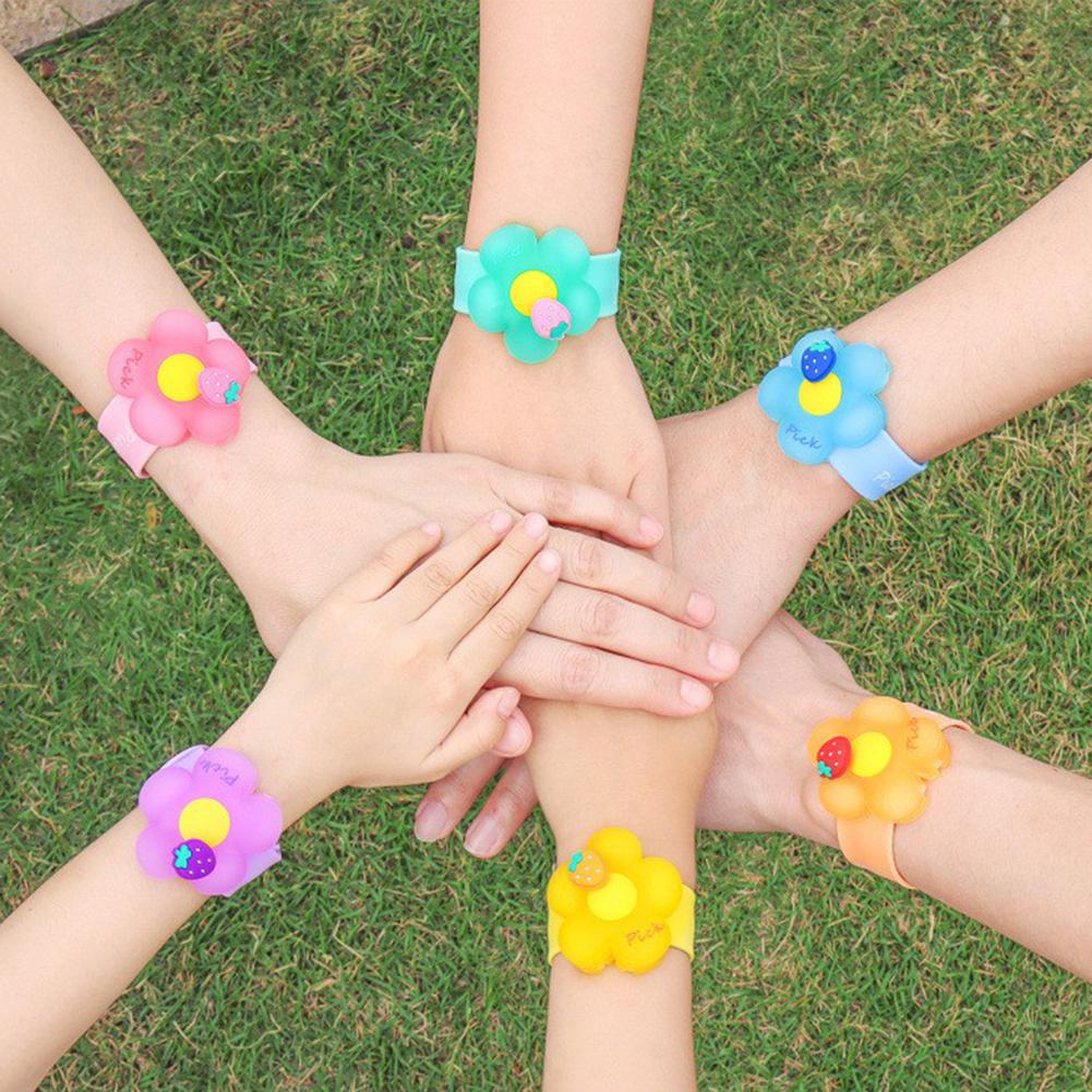 Cartoon Children  Mosquito-free Mosquito Wristband Anti-mosquito Bracelet Plants Essential Oil