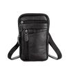 Genuine Leather Phone Chest Bag Large Capacity Messenger Bag Crossbody Phone Bag  Cell Phone
