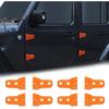 Декоративные накладки на петли дверей Защитные комплекты для Jeep Wrangler JL JT 4 ДВЕРИ