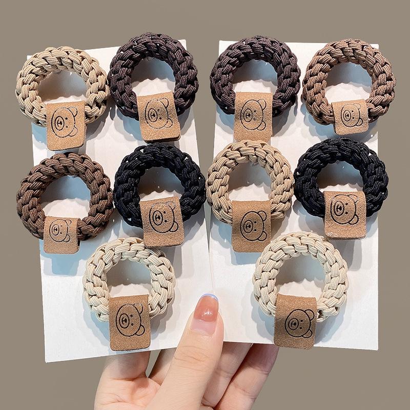 Handmade High Elastic Thick Hair Band with Japanese and Korean Style for Girls