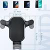 Stand CellPhone Gravity Auto Phone Bracket Car Phone Holder Air Vent Clip Mount 360° Rotation