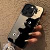 Cute Cartoon Black Cat Phone Case For  Mi 14 13 12 12T 13T Pro 11 Lite 5G NE Poco F5 X5 X6 Pro 5G Silicone Soft Cover