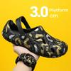 47 Size Fashion 3cm Soft Sole Men Beach Slippers Hollow Out Casual Outdoor Sandal Flip Flops Shoes Non-slip Mens Slippers Slides