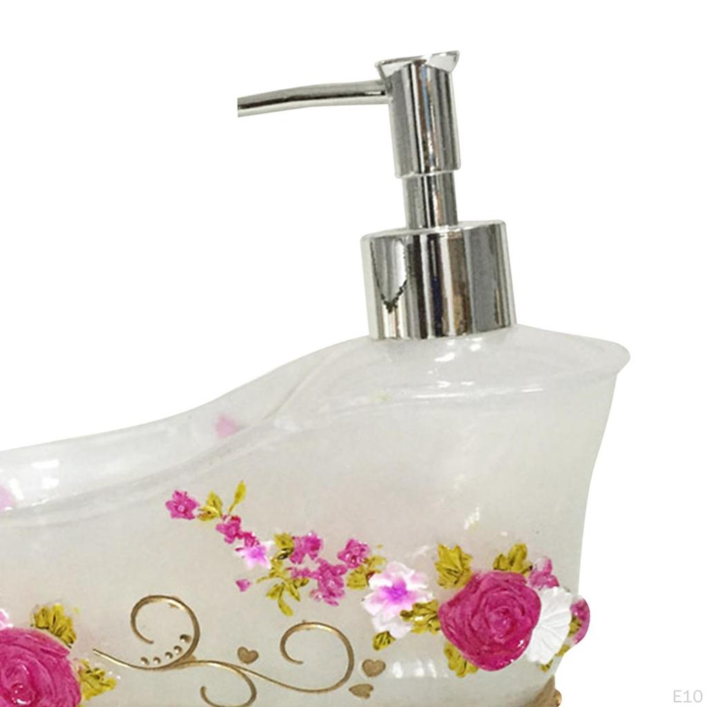 Дозатор для жидкого мыла, контейнер для мытья рук, смола, 1 шт., лосьон с помпой, шампунь