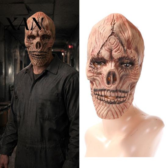 Halloween Skull Masque Scary Masque, Horror Full Face Latex Skin Friendly for Costume, Cosplay Party, Haunted House Prop