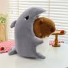 New Shark Capybara Doll Plush Toy Child Doll Activity Gift Funny Creative Company