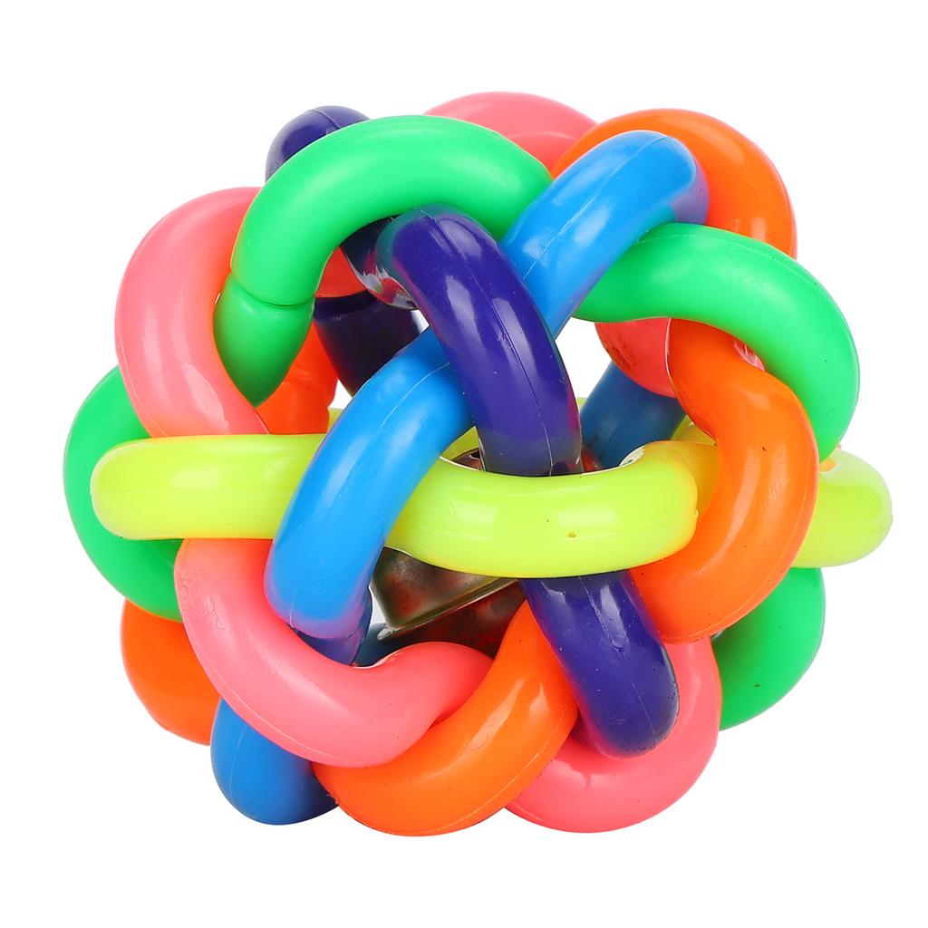 Питомец Голосовая Игрушка Собака Красочный Мягкий Колокольчик Прочные Игрушки для Жевания Игрушка для Маленькой Собаки Пищалки Средний 7,5 см 3 дюйма