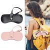 Travel Handmade Hanging Wrist PU Leather Glasses Storage Box Sunglasses Case Glasses Bag