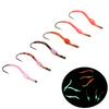 8PCS/Box Fly Fishing Nymphs Realistic Worm Patterns for Trout, Salmon, Bass & More