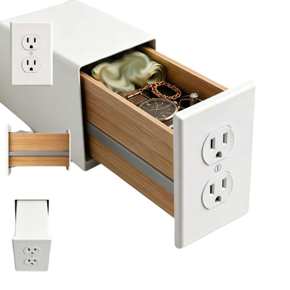 Recessed Design Recessed Hidden Storage Cabinet Embedded Secret Safe Cabinet Home Decoration