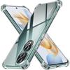 Противоударный прозрачный мягкий чехол для телефона HONOR 100 70 50 X9A X7A, прозрачный силиконовый чехол для Honor 90 80 Magic 4 5 Pro Lite