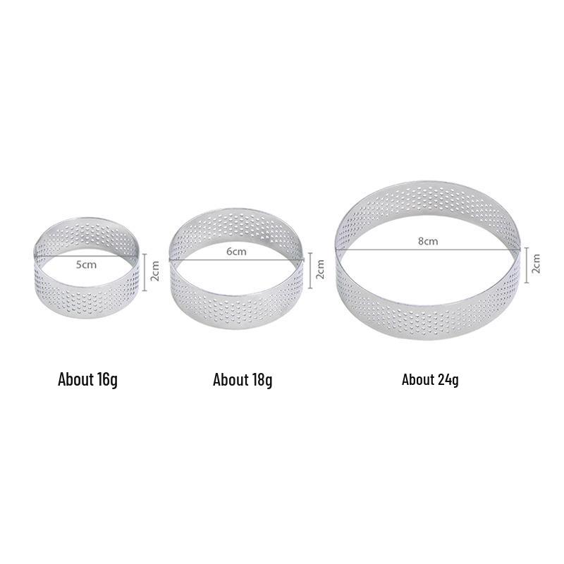 Кольцо для французского тарта из нержавеющей стали, форма для сыра и мусса