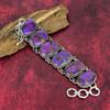 Purple Copper Turquoise Gemstone Jewelry, 925 Solid Sterling Silver Bracelet Jewelry, Handmade Incredible Natural Turquoise Bracelet Gift For Mother