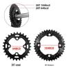 Горный велосипедный шатунный комплект Prowheel на 10/11 скоростей с полым дизайном и звездами 26T/36T/38T для ремонта велосипеда.