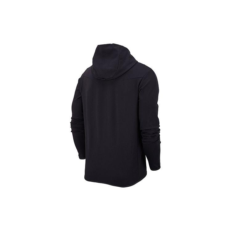 Nike Тренировочная спортивная куртка с капюшоном, мужская верхняя одежда, черная CU4480-010