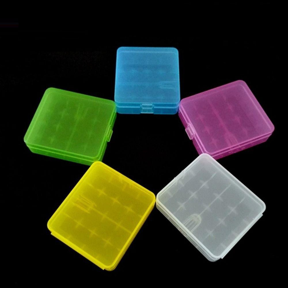 Пластиковый батарейный отсек на 4 батарейки типа AA и AA Новый батарейный отсек 18650 Держатель батареи 18350