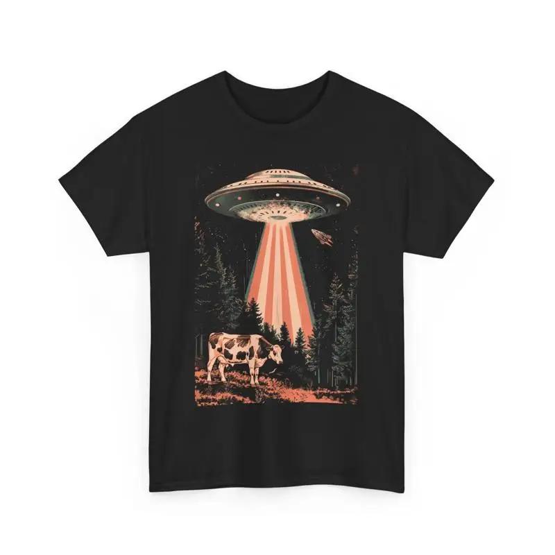 Cow Ufo Alien TShirt Alien Abduction Shirt Alien Shirt Ufo Tee