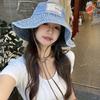 Lightweight Denim Bucket Hats Wide-Brimmed Sun Protection Basin Cap Retro Fisherman Hat  Spring