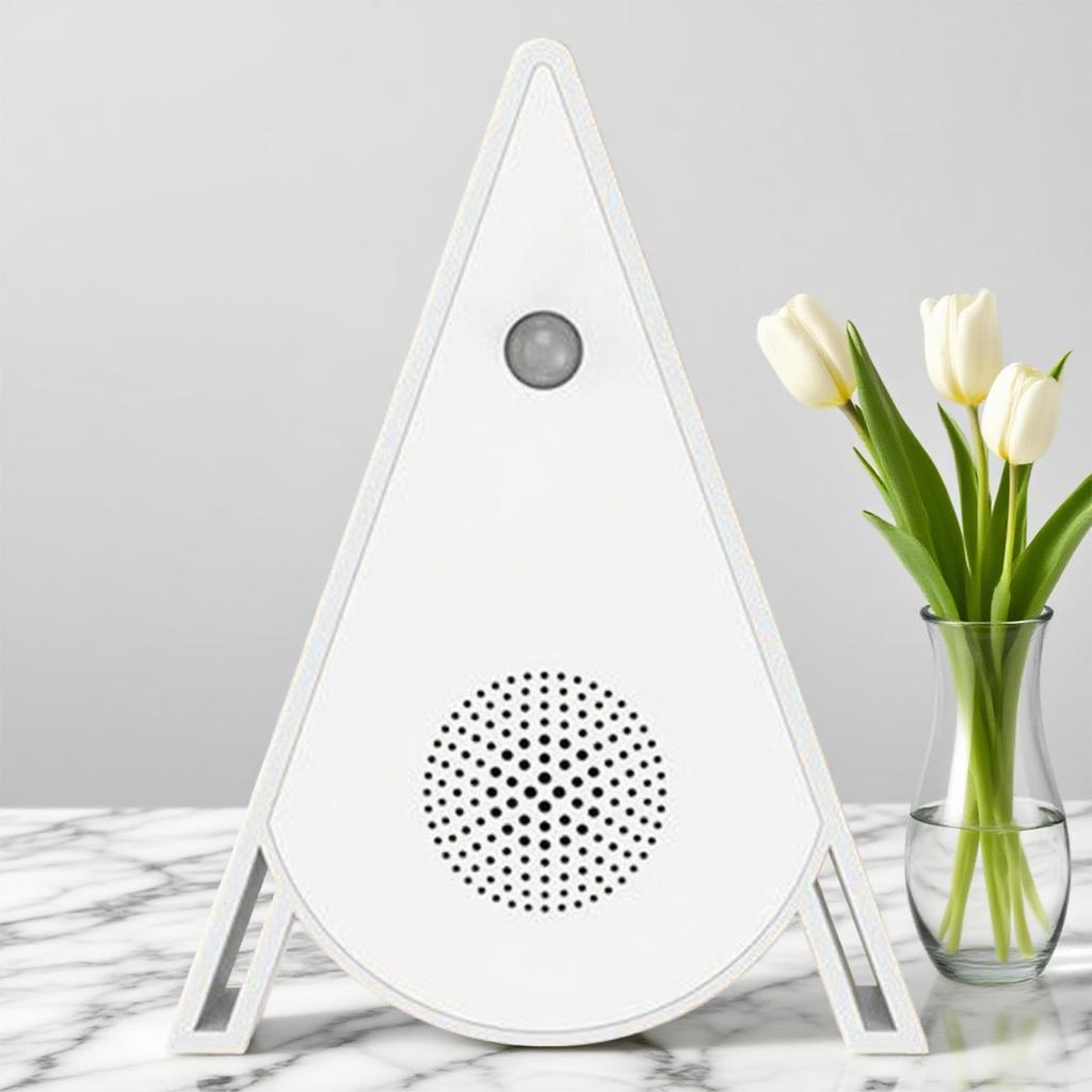 Triangle Bird Sounds Device Motion Sensor Nature Sound Box Portable Smart Natural Noise Maker For Spa Yoga Studio