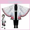 Kimetsu Demon Slayer No Yaiba Kochou Shinobu Cosplay Costume Robes Suits Kimono