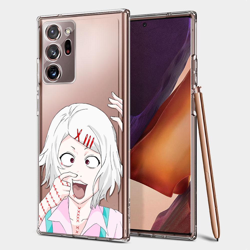 Прозрачный чехол с изображением аниме «Токийский гуль» для Samsung Galaxy Note 10 Lite 20 Ultra 9 8 S21 Plus S20 FE S10 S9 S8, силиконовый чехол для телефона