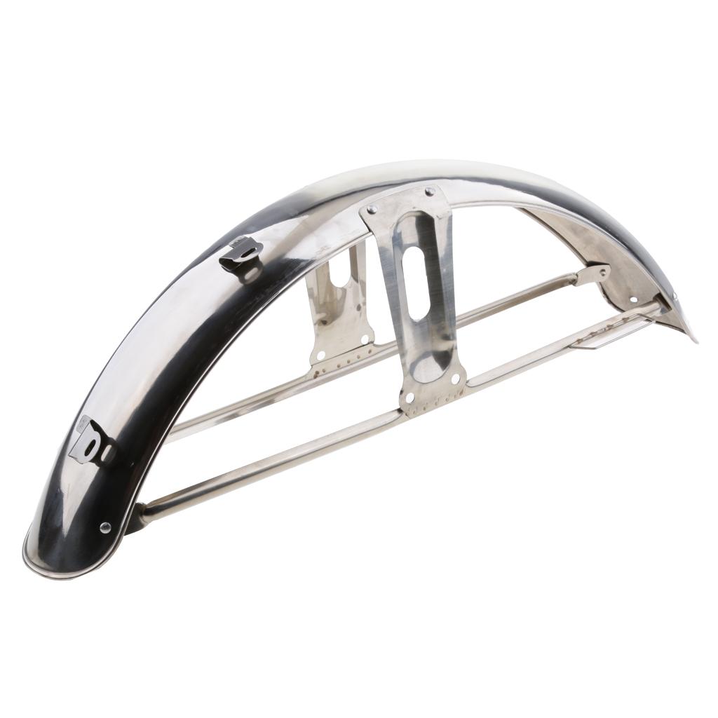 Chrome Front + Rear Mudguard Metal Steel for CG125 (58cm+55cm)