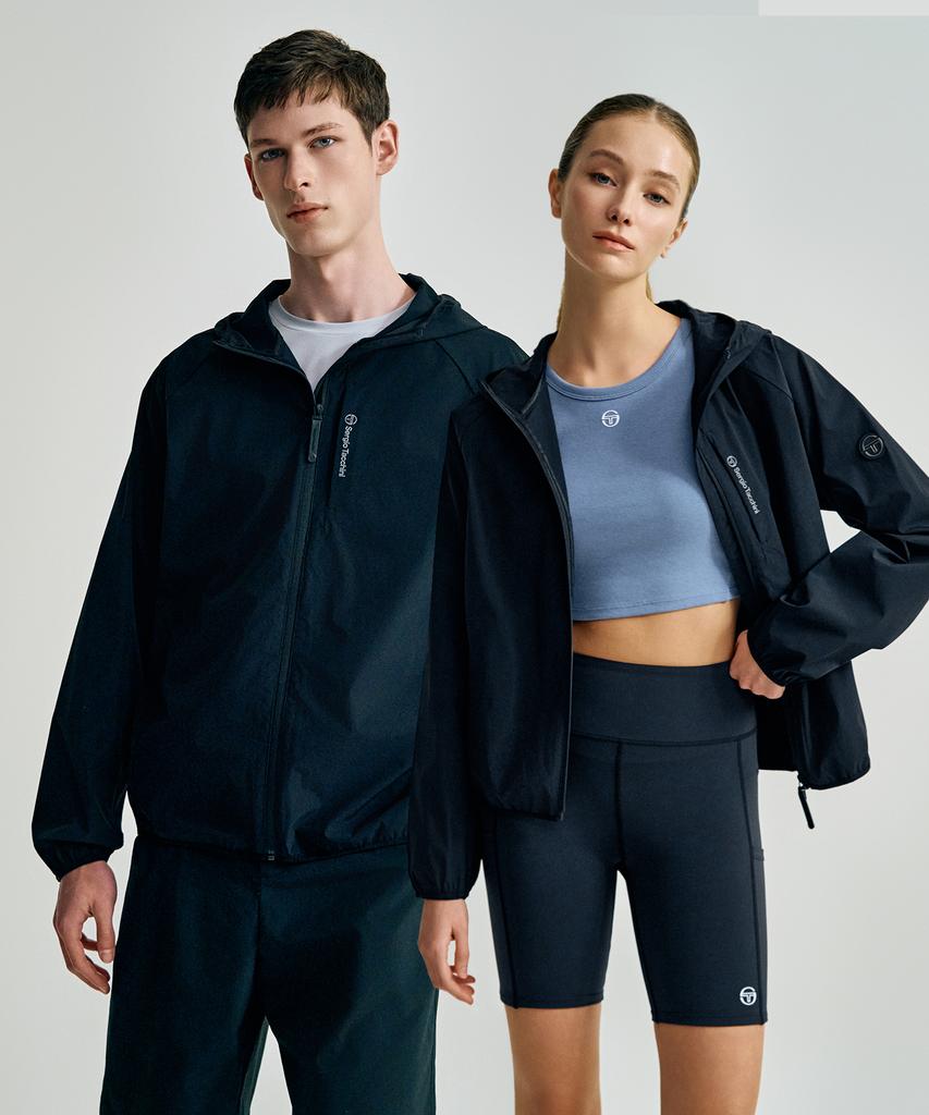 Однослойная тканая куртка Sergio Tacchini U (черный)