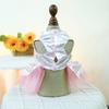 All Season Pet Clothing Dog and Cat's Sweet Bowtie Pink Dress J149