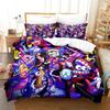 3D Print Cartoon Amazing Digital Circus Bedding Set Boys Girls Twin Queen King Size Duvet Cover Pillowcase Bed Boys Adult