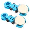 2Pcs Model Vehicle Accessories Metal Magnetic Stealth Body Post Mount for RC Car (Dark Blue)