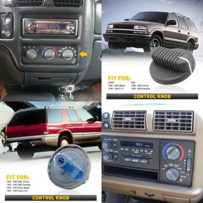 Ручка управления климатом Обогреватель вентилятора Для 1998-2005 GMC Sonoma Jimmy Chevy Blazer S10