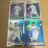 Б/у набор карточек Topps Finest Реал Мадрид из 4 штук