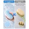 Soft Bristle Body Cleansing Tool Long Handle Bubble Massager Brush Bath Back Scrubber  Bathroom Use