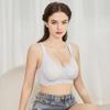 Ultra-thin Jelly Strip Women's Bra with Small Breasts Breathable Push-up and No-wire Bra for Small Breasts
